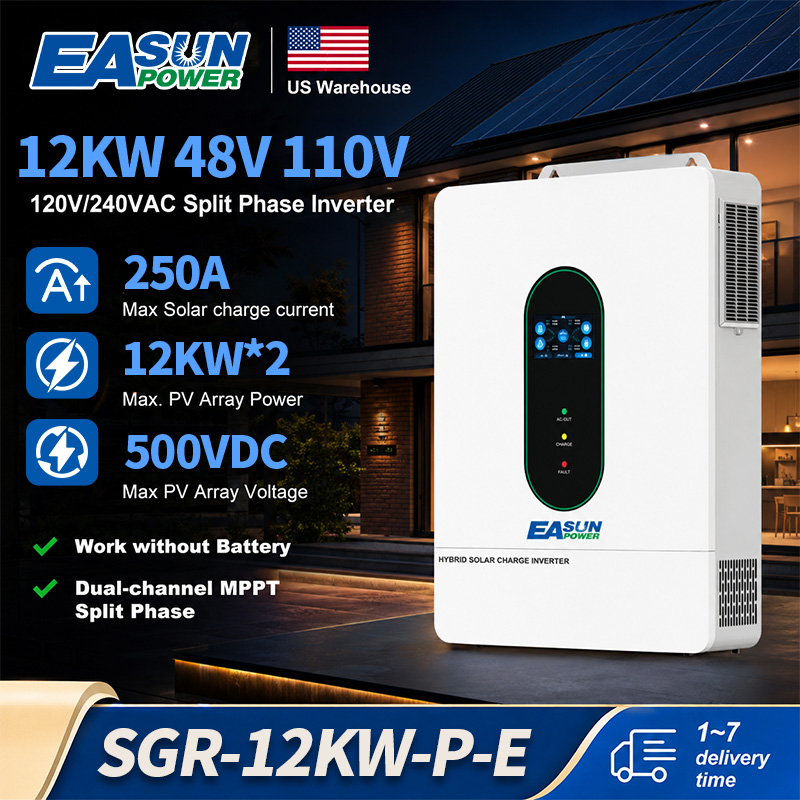 Grid Tie Inverter Limiter 2000W - EASUN POWER Inverter a Fase Divisa
