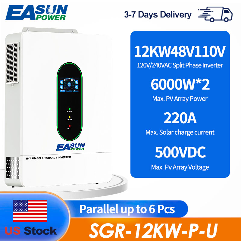 Grid Tie Inverter Limiter 2000W - EASUN US 12KW 12000W Inverter Solare