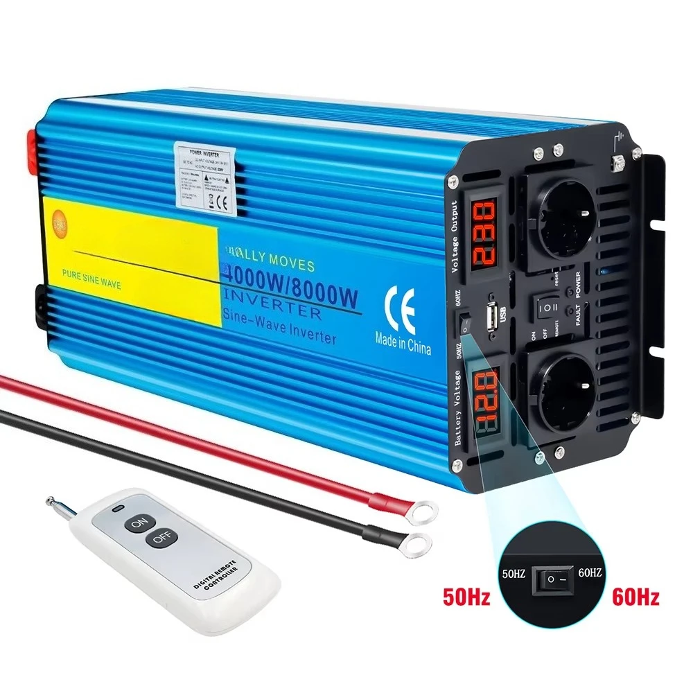 Off Grid Solar Inverter 48V 6000W - Generatore inverter trasformatore a onda sinusoidale