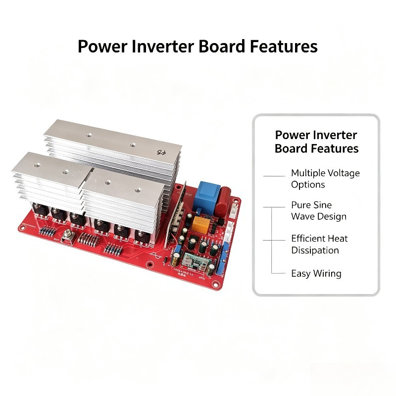 Scheda Madre Inverter a Onda S - Pure Sine Wave Inverter Board 24V 48V recensione e prezzo