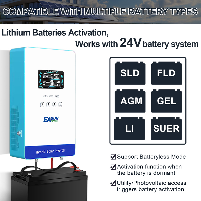 Inverter Ibrido EASUN POWER 4K - Grid Tie Inverter Limiter 2000W recensione e prezzo