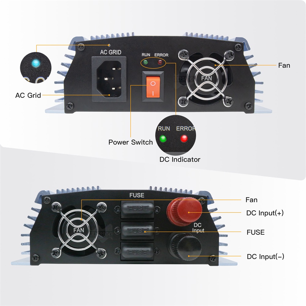 Micro inverter solare con coll - Micro Inverter 1400W Solar Grid Tie recensione e prezzo