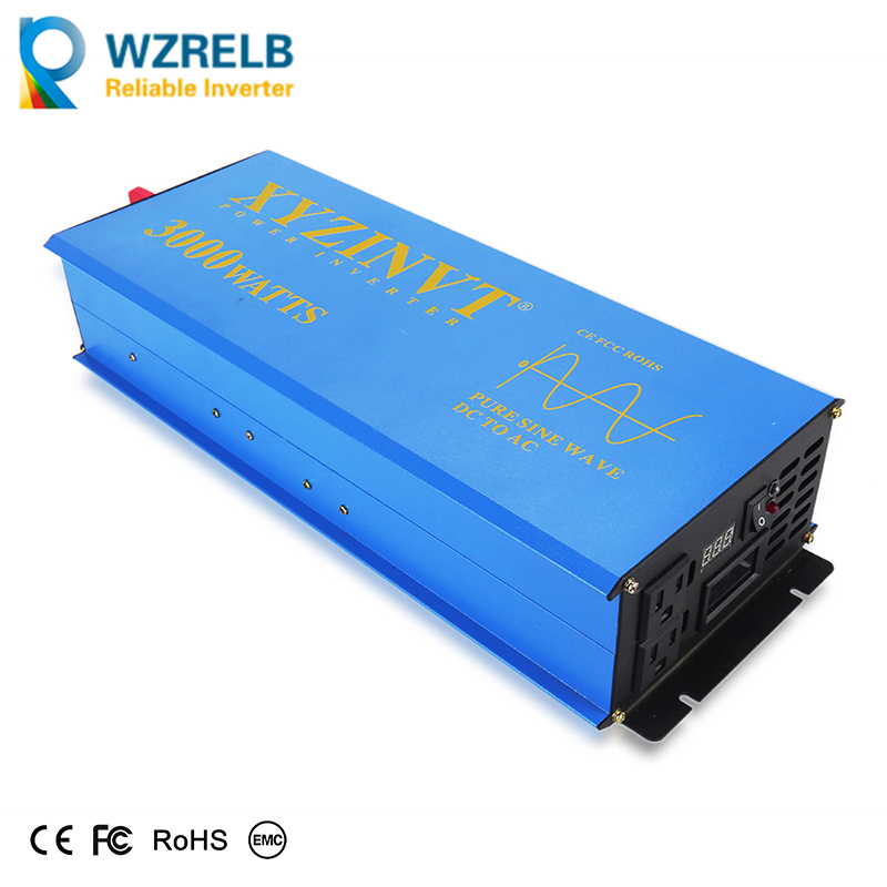 Convertitore di energia solare - Inverter Pure Sine Wave 60Hz 120V 3000W recensione e prezzo